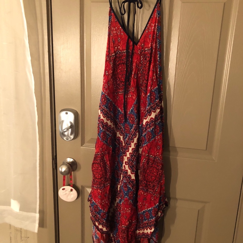 Red dress